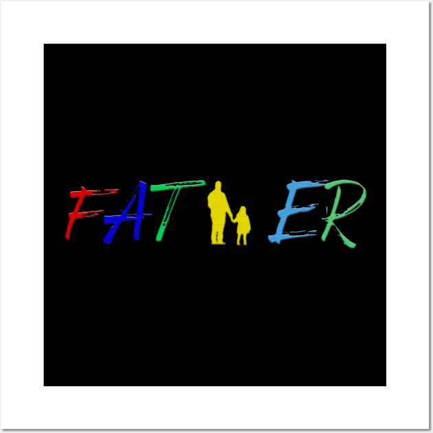 FATHER Wall Art by OMARMAH